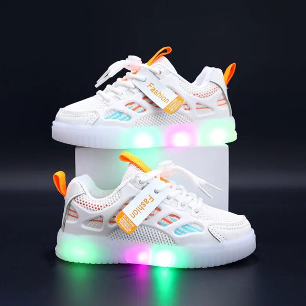 Led Baby Girl Sneakers - Model #102812 - Image 5