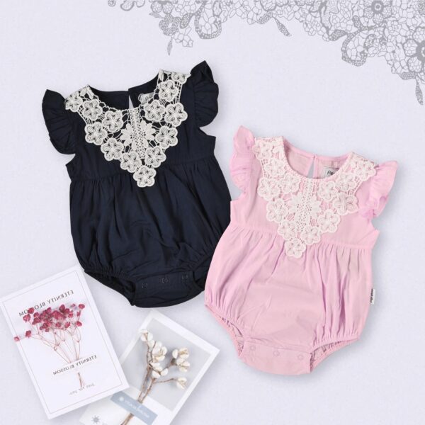 Baby girls clothes (10 pieces) - Image 6