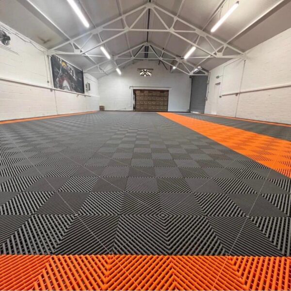 China manufacture plastic Pp Auto Detailing interlock Gerage Floor Tiles interlocking plastic interlocking Floor tiles - Image 5