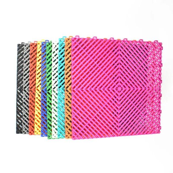 Factory Oem/odm Direct sale SPC plástic Floor Tiles Interlocking Carwash Floor Tiles - Image 4