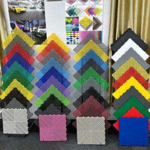 Factory Oem/odm Direct sale SPC plástic Floor Tiles Interlocking Carwash Floor Tiles