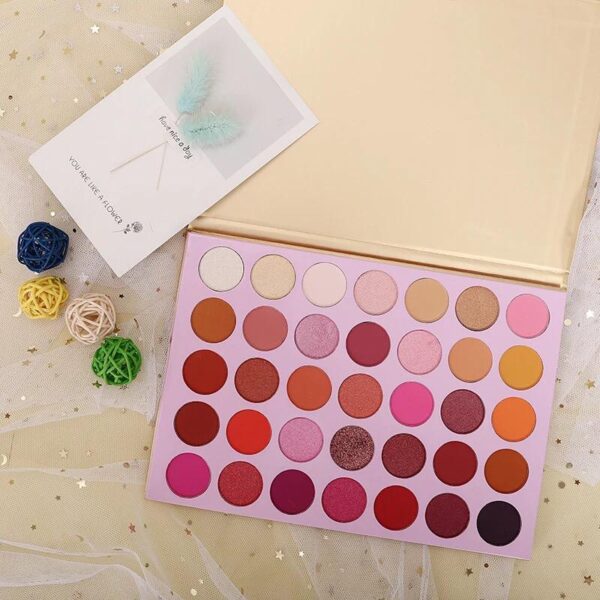 Cute Pink Eyeshadow Palette (10 Units) - Image 3