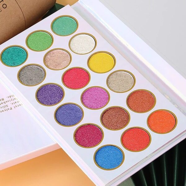 Glitter Eyeshadow Palette (10 Sets) - Image 4