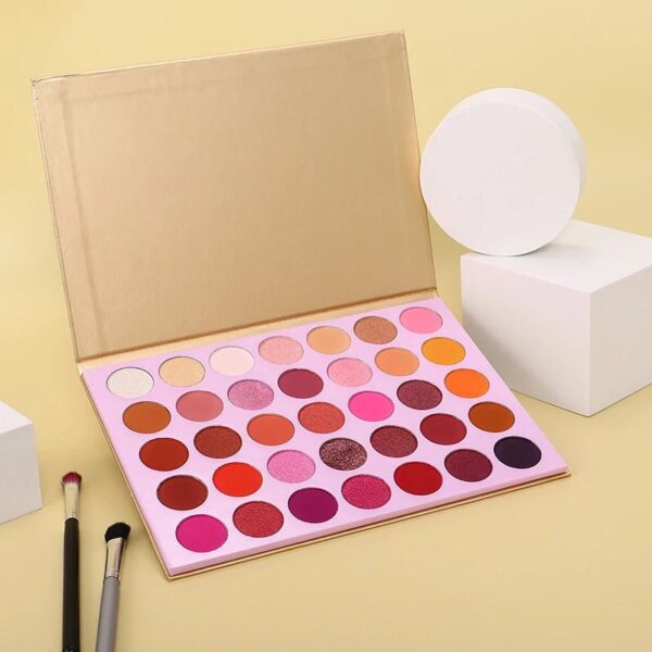 Cute Pink Eyeshadow Palette (10 Units) - Image 4