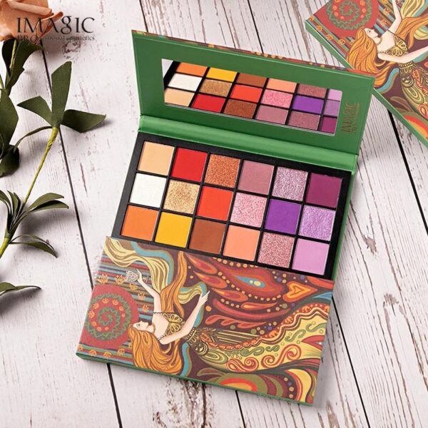 Colorful Eyeshadow Palette (10 Units) - Image 5