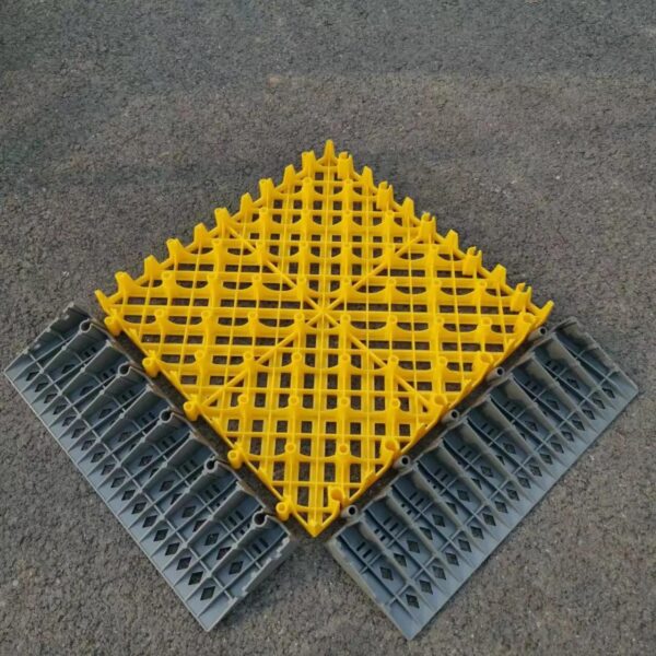 4cm modular Anti Slip Eco Friendly Anti Uv&Anti oxidant Garage Floor Tiles interlocking Plastic Mats - Image 2