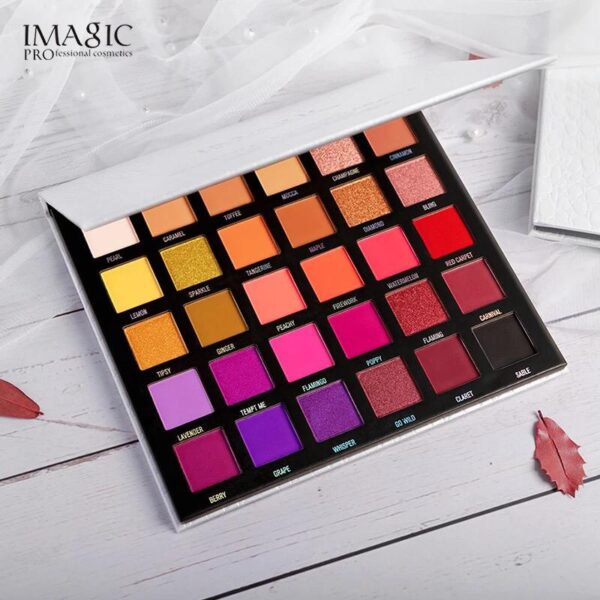 30 Colors - Waterproof Eyeshadow Palette (10 Units) - Image 4