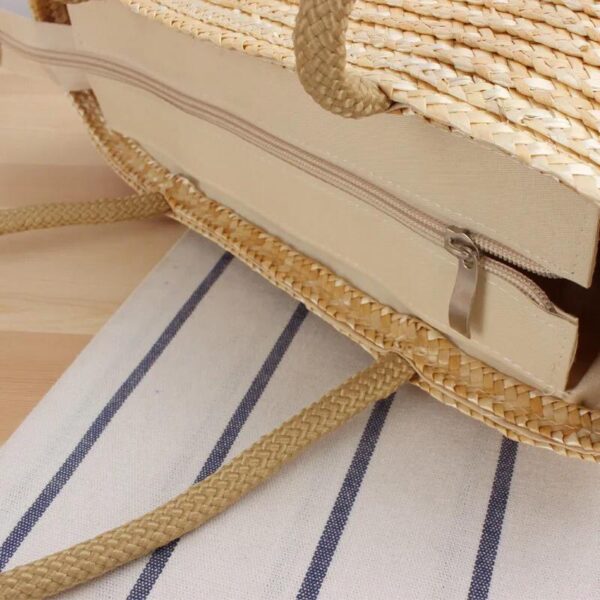 2024 New Arrival Summer Ladies Straw Vintage Bags (10 Bags) - Image 3