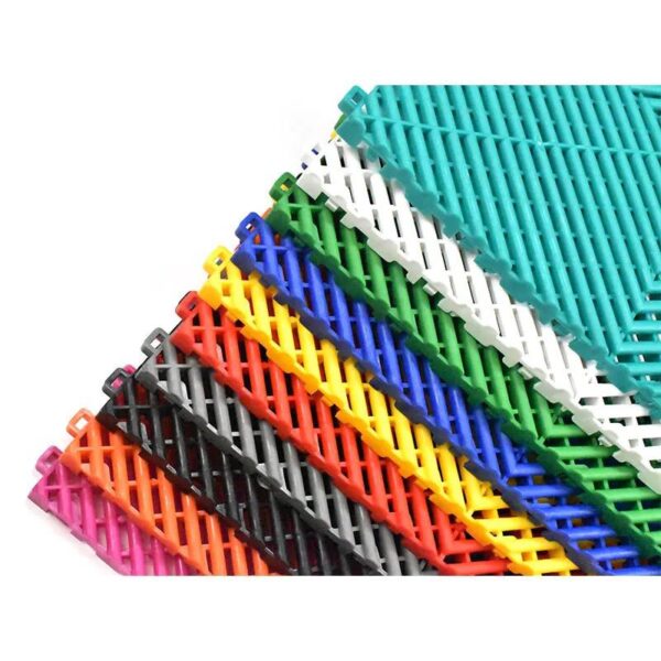 Factory Oem/odm Direct sale SPC plástic Floor Tiles Interlocking Carwash Floor Tiles - Image 2