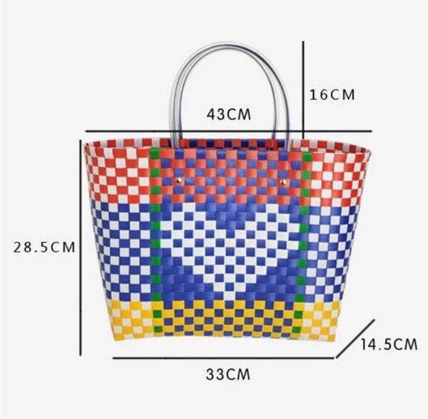 Fashion Woven Handbag (10 Bags) - Image 3