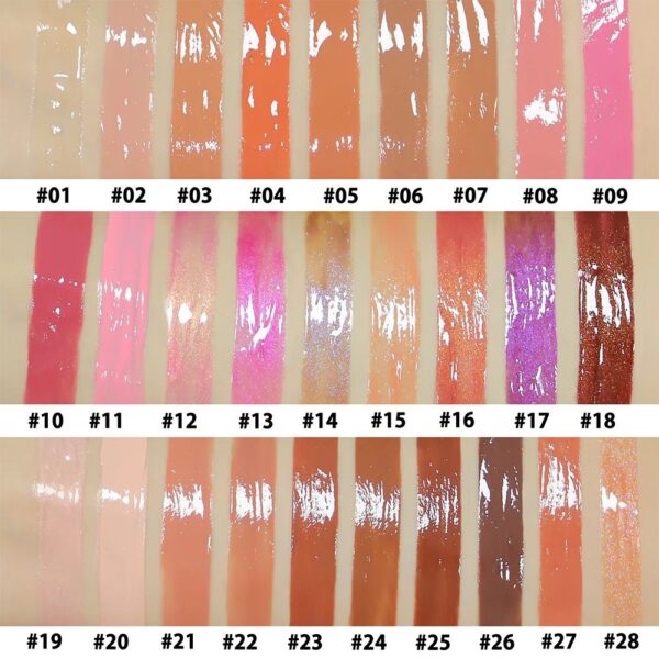 Glossy Moisture Lip Gloss (25 Units - Mixed Colors) - Image 3