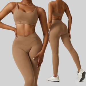 Activewear Gym set for women yoga clothes 2 piece workout set women plus active wear High Quality Butter soft yoga set