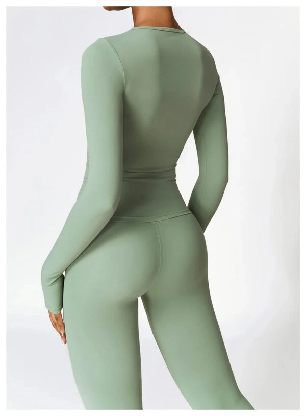 2024 winter Desingner yoga sets fitness women workout Booty Gym Biker fitness yoga sets for woman - Image 6